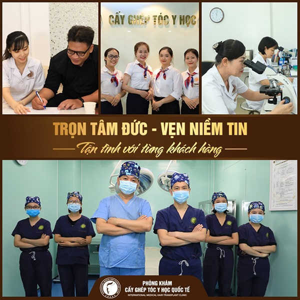 Phòng khám cấy tóc tốt nhất TpHCM đến ngay Cấy ghép tóc Y học Quốc tế